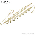Xuping Jewelry Gold Fußkettchen Designs, Fußkettchen für Frauen